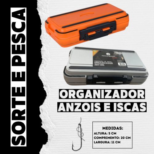 Caixa Organizadora Pesca Brasil