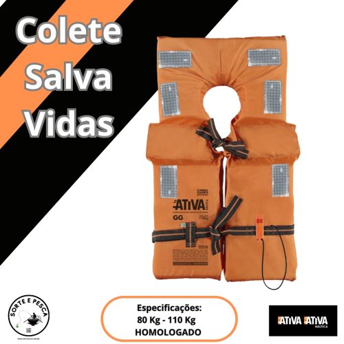 Colete Canga II Salva-Vida Ativa