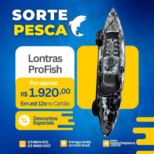 Caiaque Lontras Pro Fish