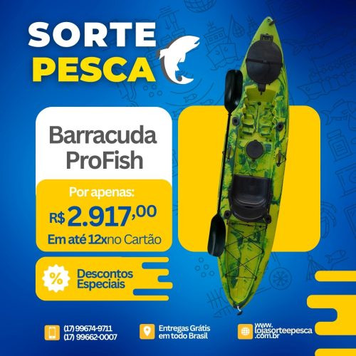 Caiaque Barracuda Pro Fish