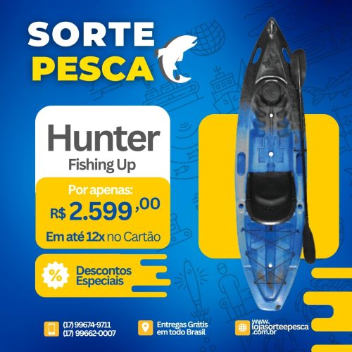 Caiaque Hunter Fishing Up