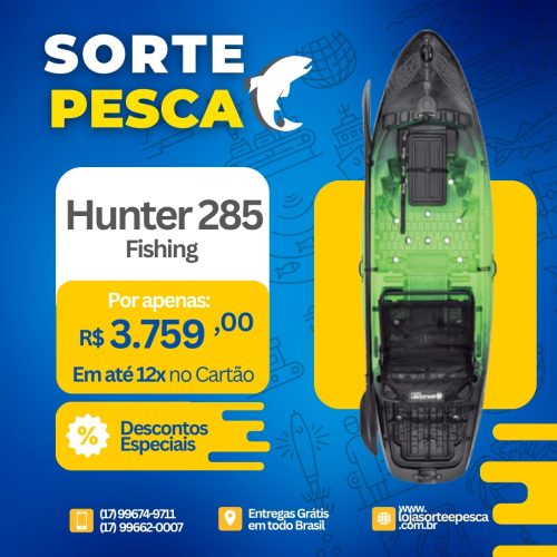 Caiaque Hunter 285 Fishing