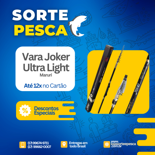 Vara Spin Joker UltraLight Maruri